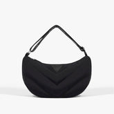 BOLSA TIRACOLO PRETA MEIA LUA NYLON S 50010 0881 0001 SCHUTZ